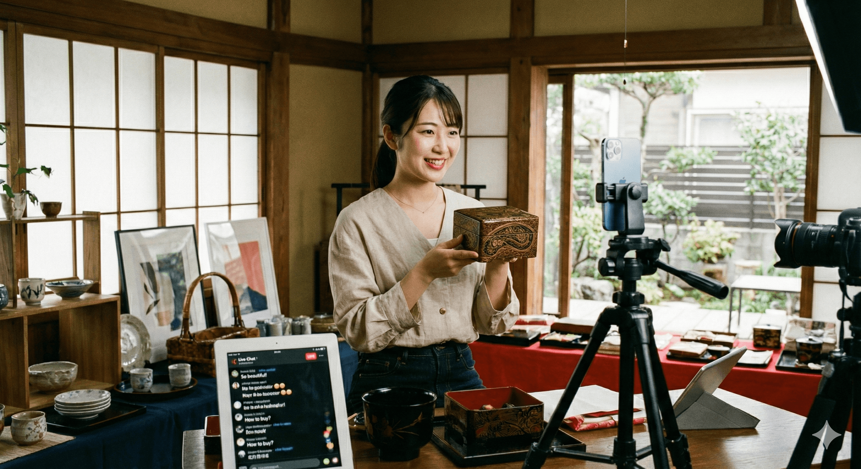 海外向けライブ配信