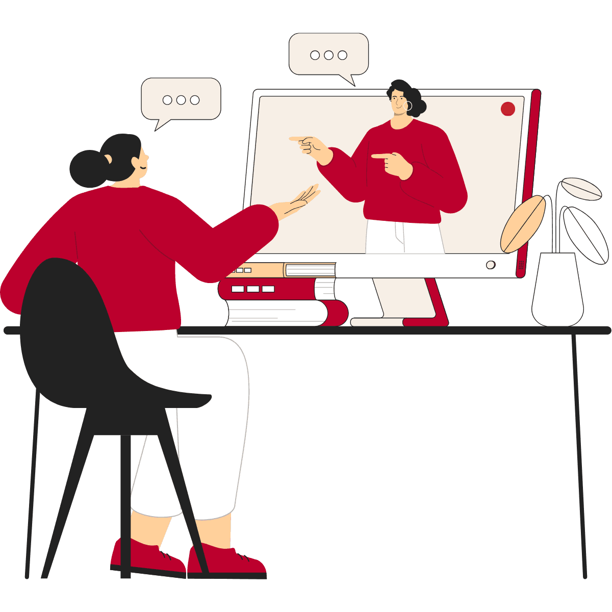 オンライン合同説明会のイメージ